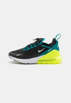 Nike Sportswear AIR MAX 270 BG UNISEX - Trainers - Black/white/bright Spruce/barely Volt
