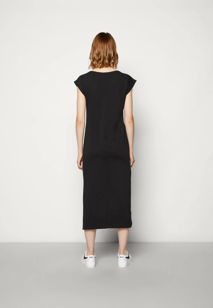 Nike Sportswear DRESS MIDI - Jersey Dress - Black/white - Image 3