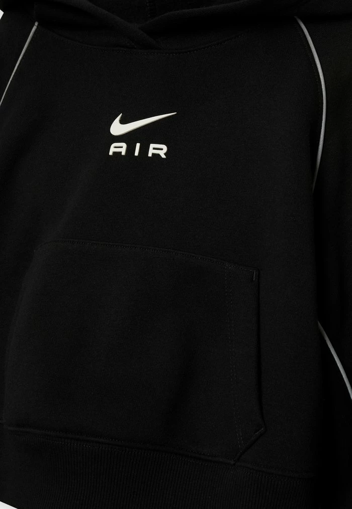Nike Sportswear AIR HOODIE - Hoodie - Black/black/white - Image 3