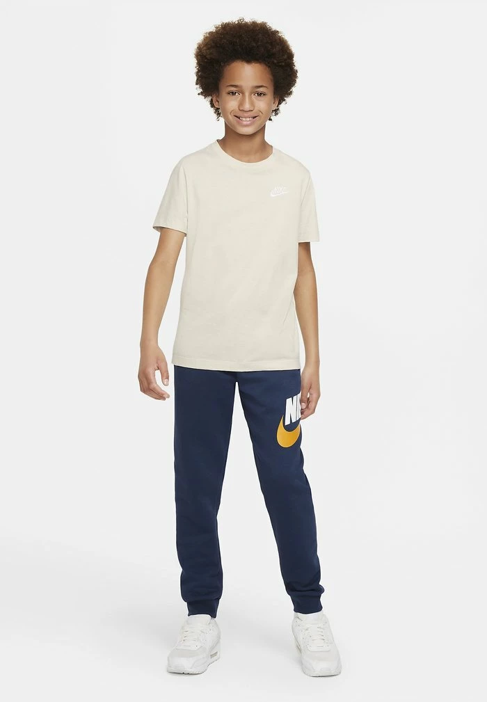 Nike Sportswear UNISEX - Tracksuit Bottoms - Midnight Navy/midnight Navy/(white)