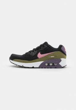 Nike Sportswear NIKE AIR MAX 90 GS NN TS - Trainers - Black/elemental Pink-pilgrim-canyon Purple-vivid Green-white