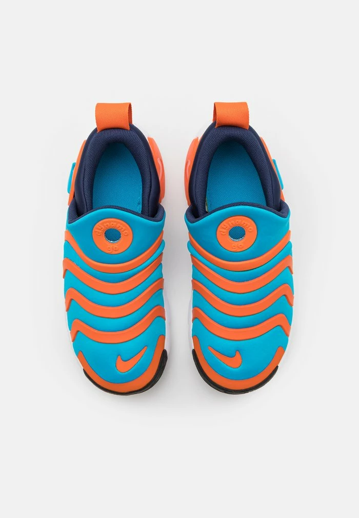 Nike Sportswear DYNAMO GO BP UNISEX - Slip-ons - Laser Blue/safety Orange/midnight Navy/white - Image 4