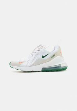 Nike Sportswear AIR MAX 270 GS CT UNISEX - Trainers - White/gorge Green/safety Orange/light Bone