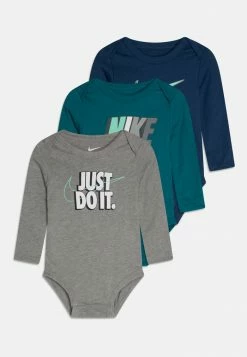 Nike Sportswear B NSW 3PK LS BODYSUIT UNISEX 3 PACK - Body - Bright Spruce