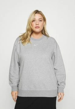 Nike Sportswear Sweatshirt - Grey Heather/white