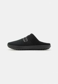 Nike Sportswear BURROW - Slippers - Black/phantom