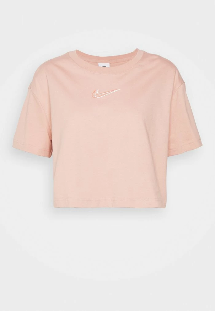 Nike Sportswear CROP TEE - Print T-shirt - Rose Whisper White - Image 2