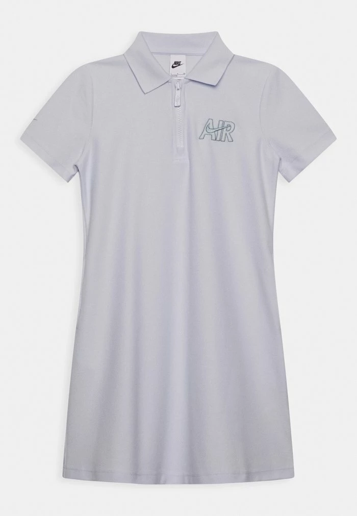 Nike Sportswear AIR DRESS - Day Dress - Football Grey/ Worn Blue