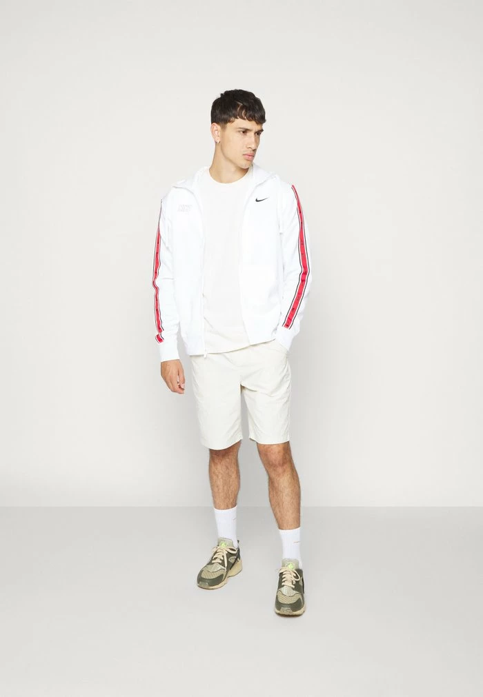 Nike Sportswear REPEAT HOODY - Training Jacket - White/black - Image 2