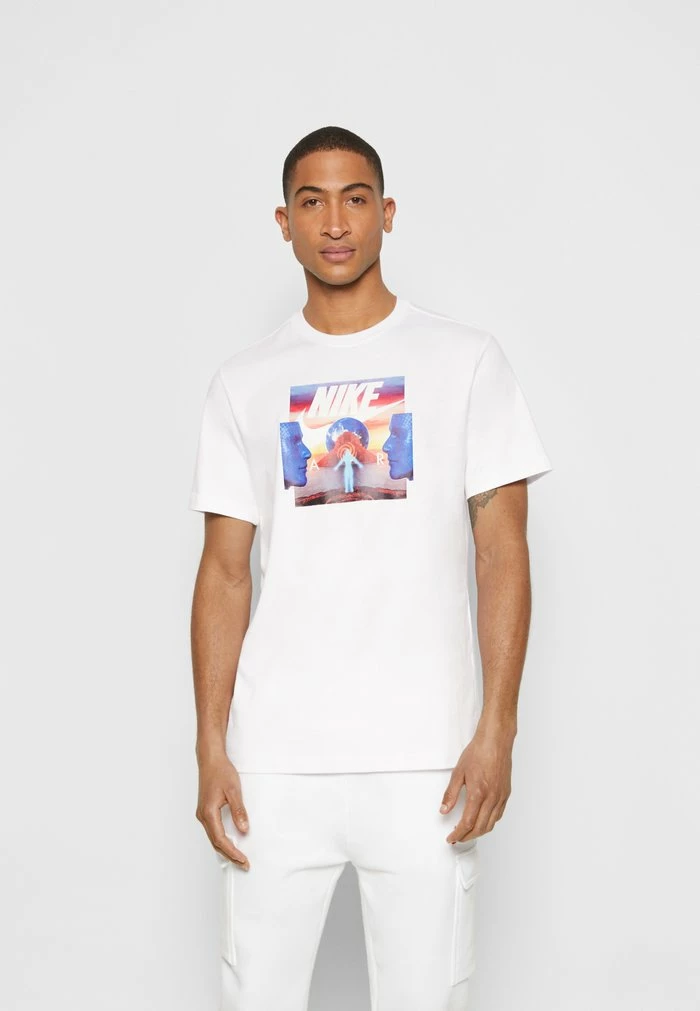 Nike Sportswear FESTIVAL PHOTO TEE - Print T-shirt - White - Image 3