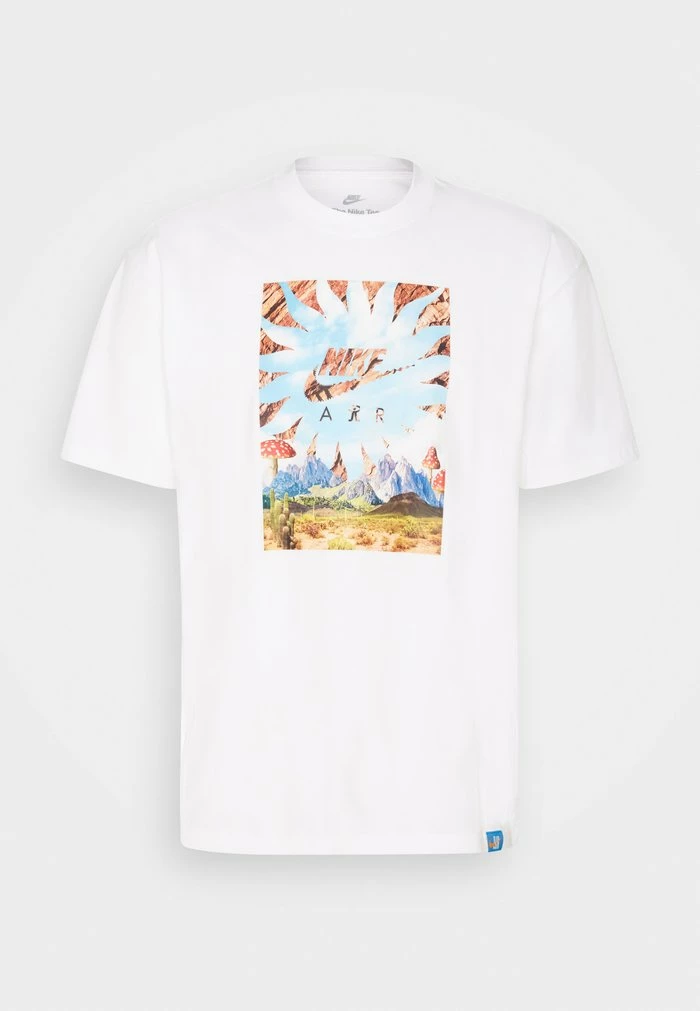 Nike Sportswear OPEN TEE - Print T-shirt - White - Image 2