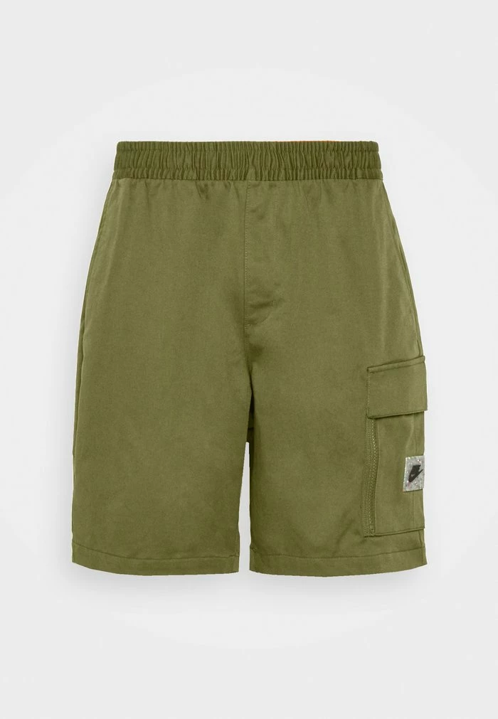 Nike Sportswear Shorts - Rough Green/safety Orange/black - Image 6