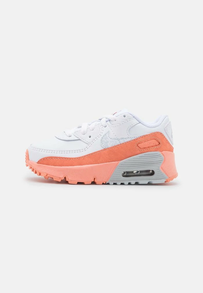 Nike Sportswear AIR MAX 90 SE - Trainers - White/aura/light Madder Root