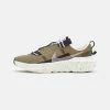 Nike Sportswear CRATER IMPACT - Trainers - Brown Kelp/sail/cave Purple/barely Volt