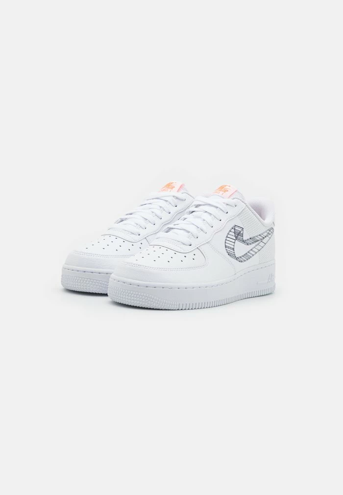 Nike Sportswear AIR FORCE 1 '07 UNISEX - Trainers - White/black/orange - Image 2