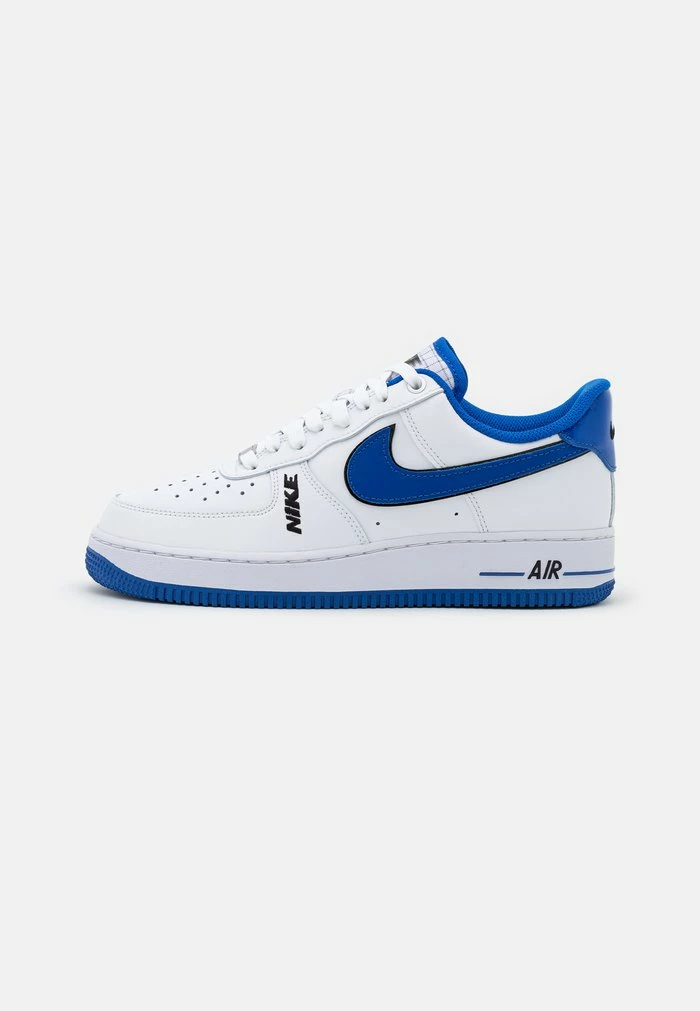 Nike Sportswear AIR FORCE 1 '07 LV8 - Trainers - White/black/game Royal