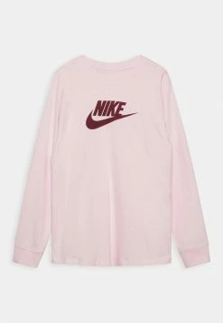 Nike Sportswear TEE BASIC FUTURA - Long Sleeved Top - Pink Foam