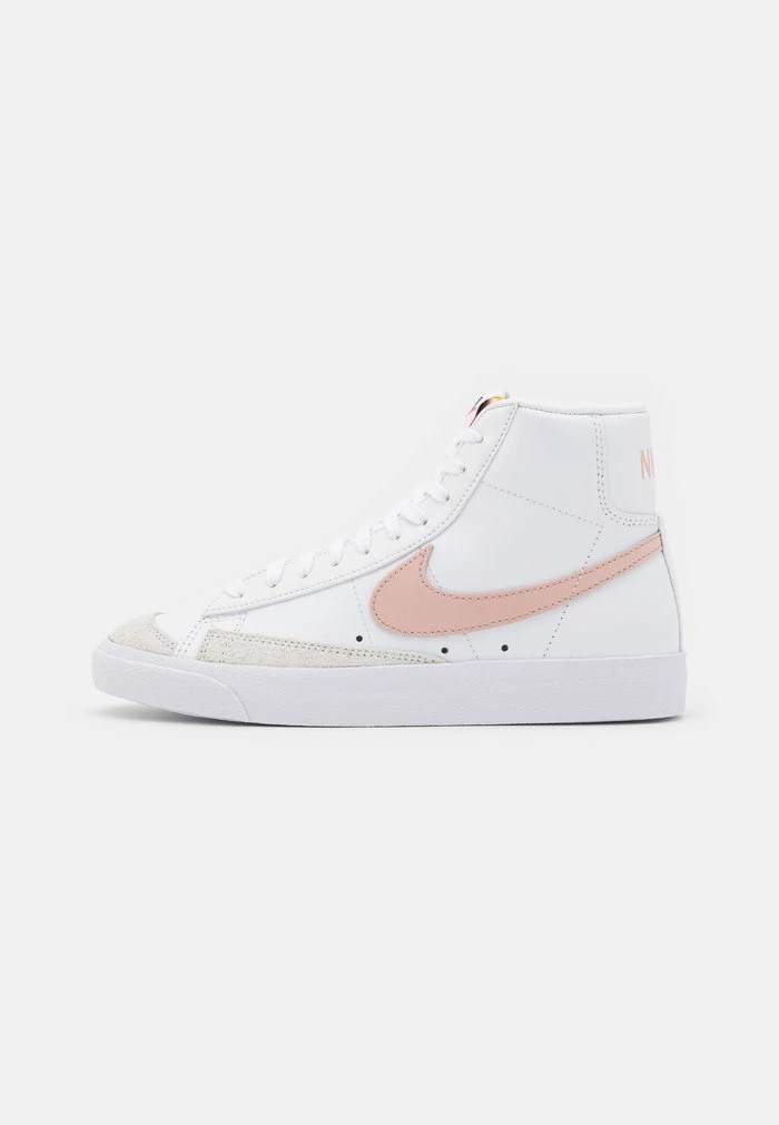 Nike Sportswear BLAZER MID 77 - High-top Trainers - White/pink Oxford/black/summit White - Image 2