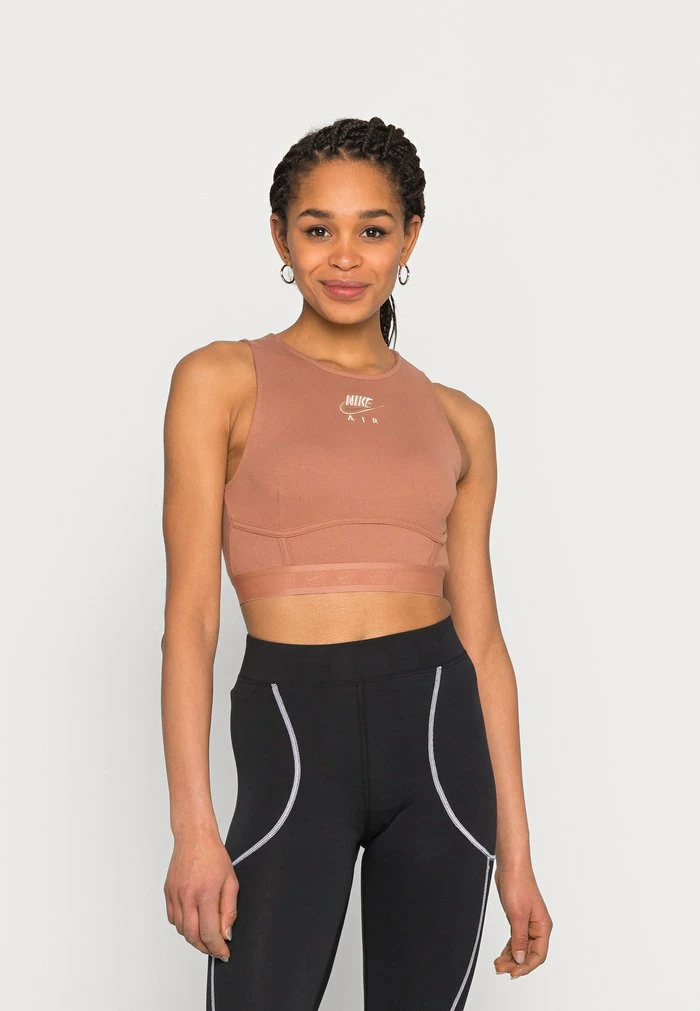 Nike Sportswear AIR TANK - Top - Brown