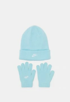 Nike Sportswear GIRLS CLUB BEANIE GLOVE UNISEX SET - Gloves - Copa