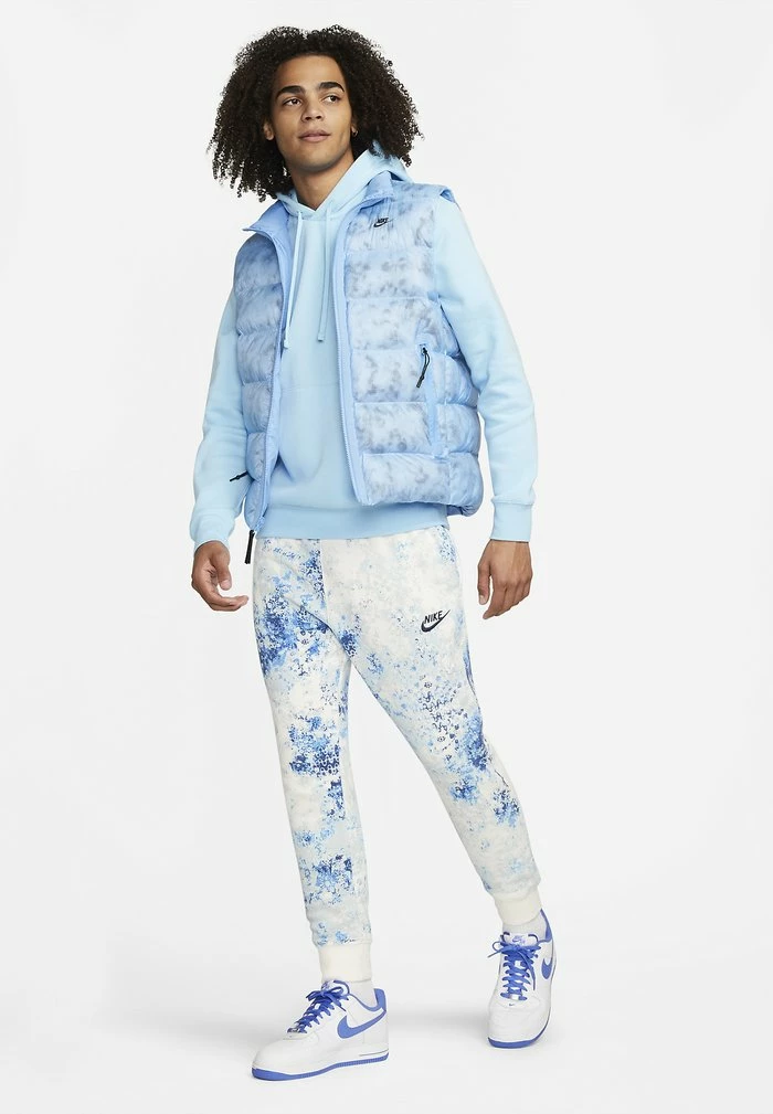 Nike Sportswear CLUB HOODIE - Hoodie - Blue Chill/blue Chill/(lt Crimson) - Image 2