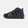 Nike Sportswear AIR MORE UPTEMPO FA22 BG UNISEX - Trainers - Black/white/metallic Gold