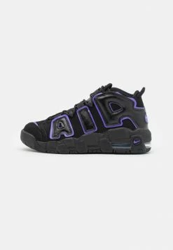 Nike Sportswear AIR MORE UPTEMPO FA22 BG UNISEX - Trainers - Black/white/metallic Gold