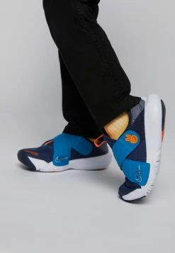 Nike Sportswear FLEX ADVANCE - Trainers - Midnight Navy/white/imperial Blue/orange