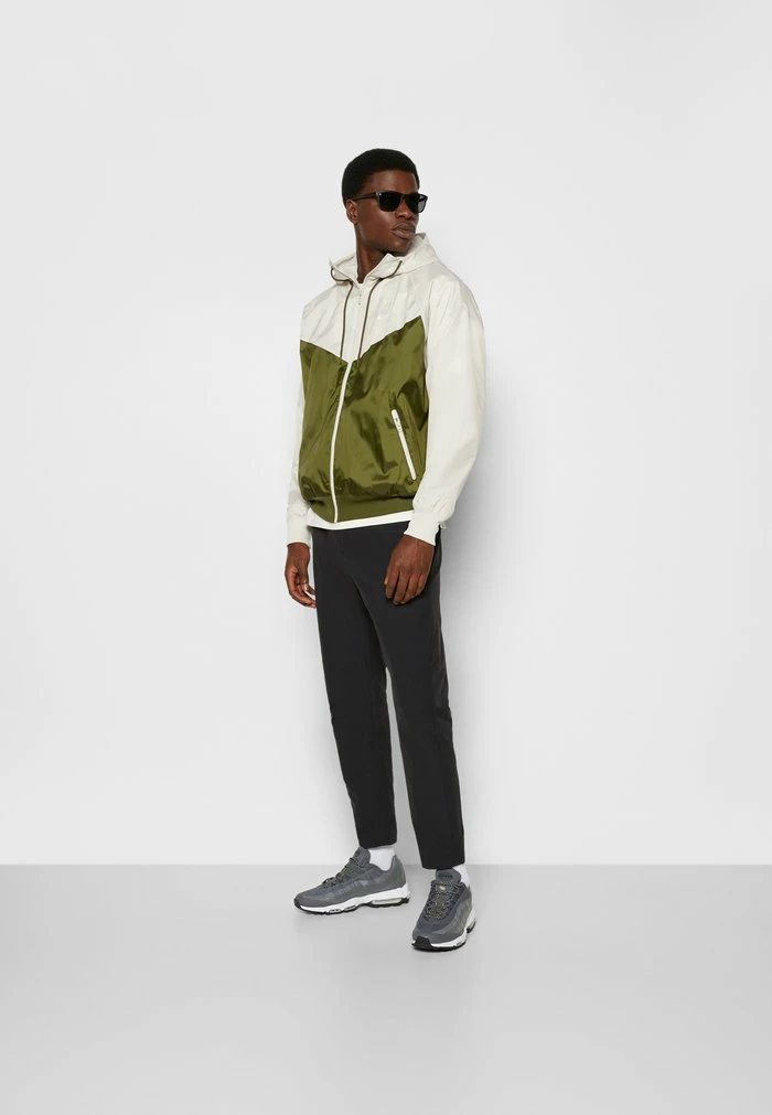 Nike Sportswear Windbreaker - Rough Green/light Bone/white - Image 2