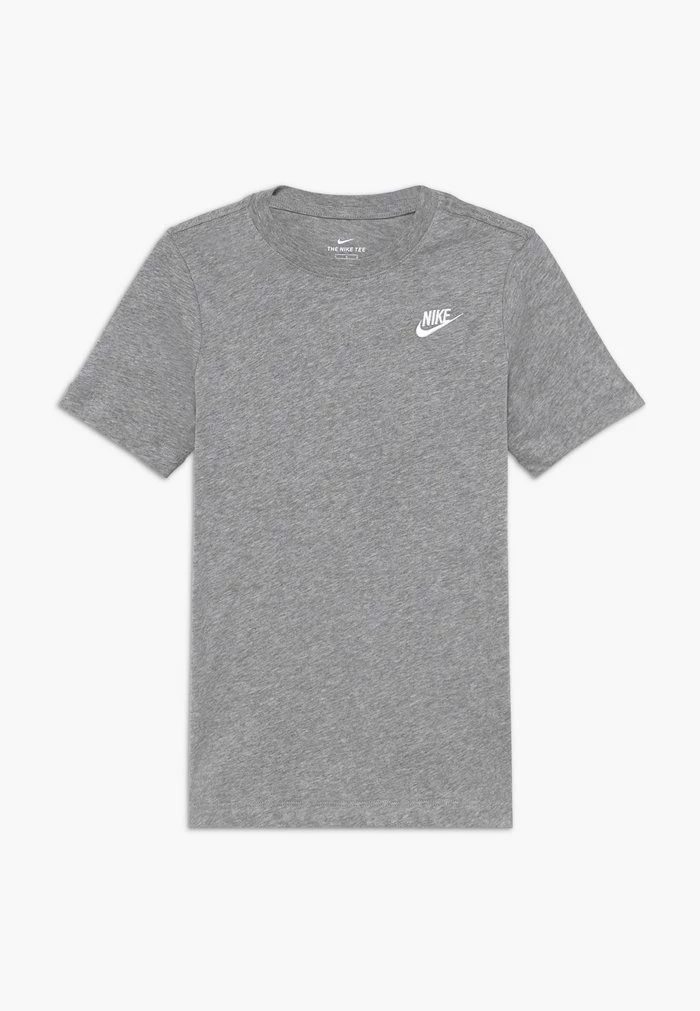 Nike Sportswear TEE FUTURA - Basic T-shirt - Grey Heather/white