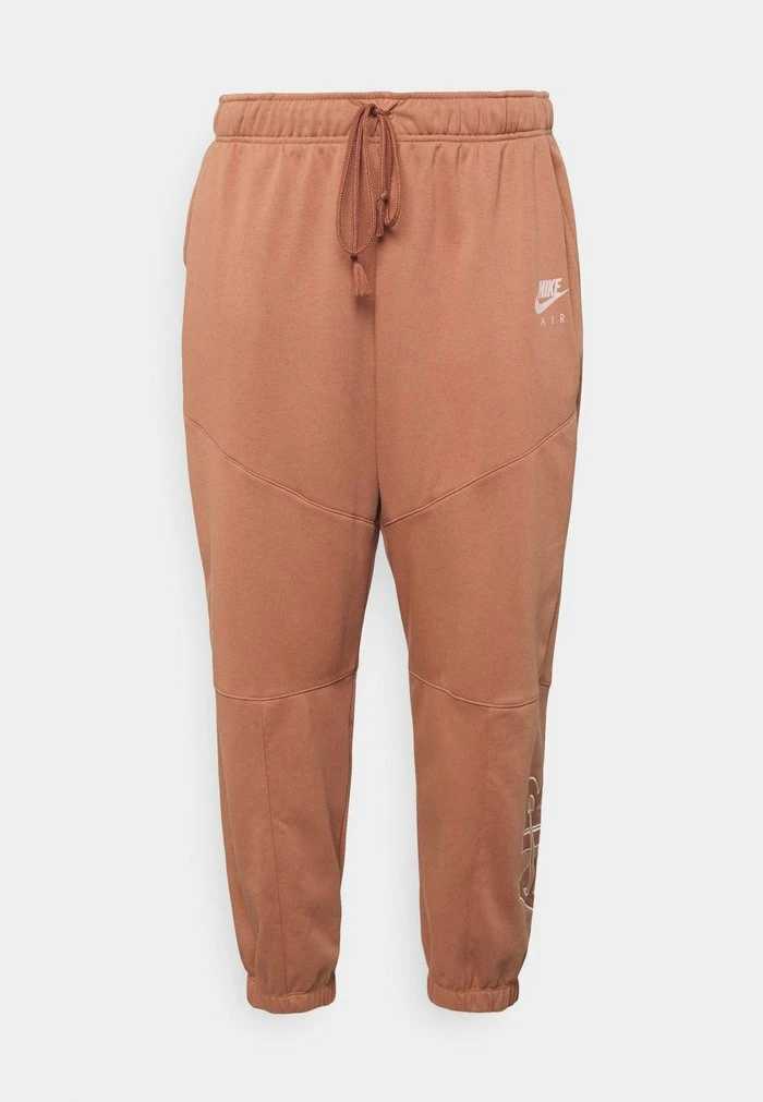 Nike Sportswear AIR PANT PLUS - Tracksuit Bottoms - Mineral Clay/red Bark/pink Oxford - Image 7