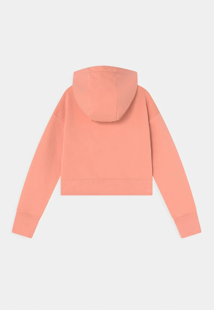 Nike Sportswear CLUB CROP - Hoodie - Light Madder Root/white - Image 2