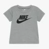 Nike Sportswear FUTURA TEE - Print T-shirt - Dark Grey Heather