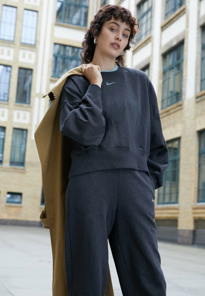 Nike Sportswear CREW - Sweatshirt - Black Heather - Image 3