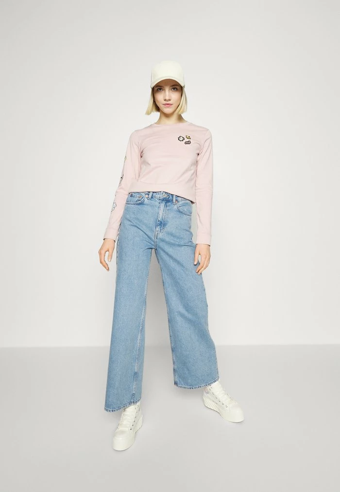 Nike Sportswear TEE AIR SPRUNG - Long Sleeved Top - Pink Oxford - Image 6