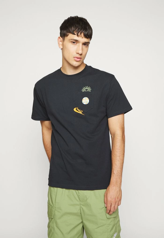 Nike Sportswear TEE SOLE - Print T-shirt - Black - Image 4