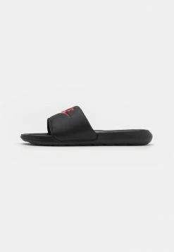 Nike Sportswear VICTORI ONE SLIDE - Mules - Black/university Red