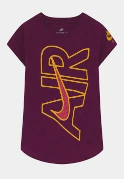 Nike Sportswear AIR GRAPHIC TEE - Print T-shirt - Sangria