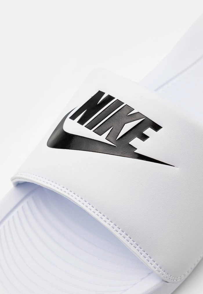 Nike Sportswear VICTORI ONE SLIDE - Mules - White/black - Image 6
