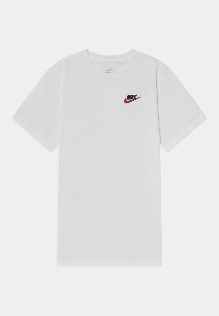 Nike Sportswear TEE FUTURA - Basic T-shirt - White/university Red