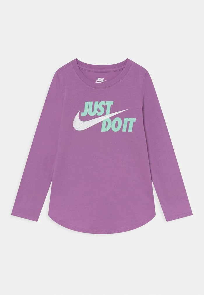 Nike Sportswear JUST DO IT - Long Sleeved Top - Violet Shock