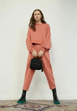 Nike Sportswear Tracksuit Bottoms - Madder Root/heather/white