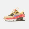 Nike Sportswear AIR MAX 90 TOGGLE SE BP UNISEX - Trainers - Sesame/light Thistle/bright Crimson/medium Olive