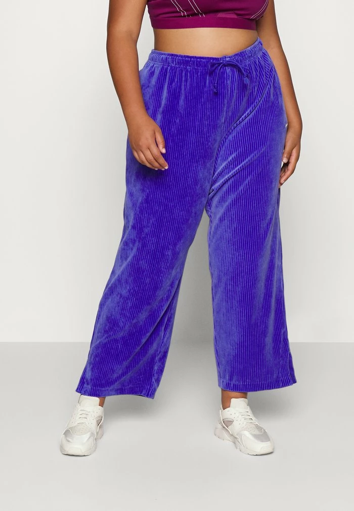 Nike Sportswear PANT WIDE - Tracksuit Bottoms - Lapis