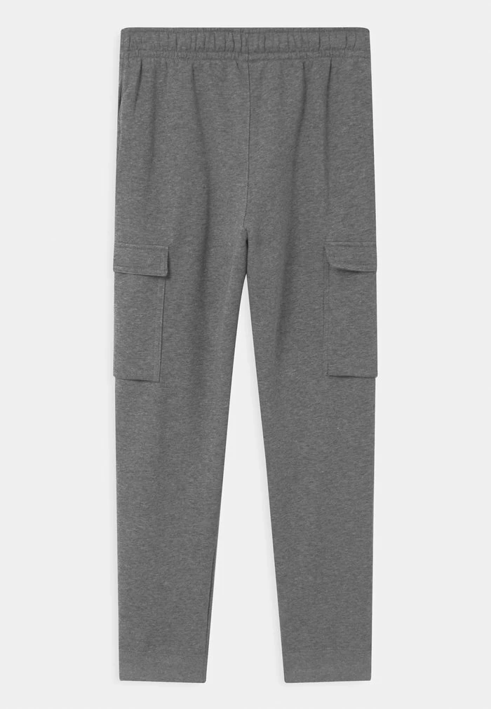 Nike Sportswear CLUB CARGO - Tracksuit Bottoms - Carbon Heather/smoke Grey/white - Image 2