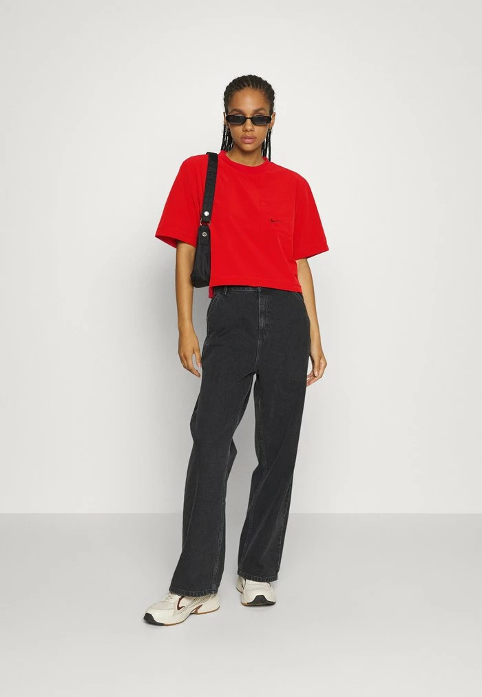 Nike Sportswear BOXY - Basic T-shirt - Cinnabar/oxen Brown - Image 2