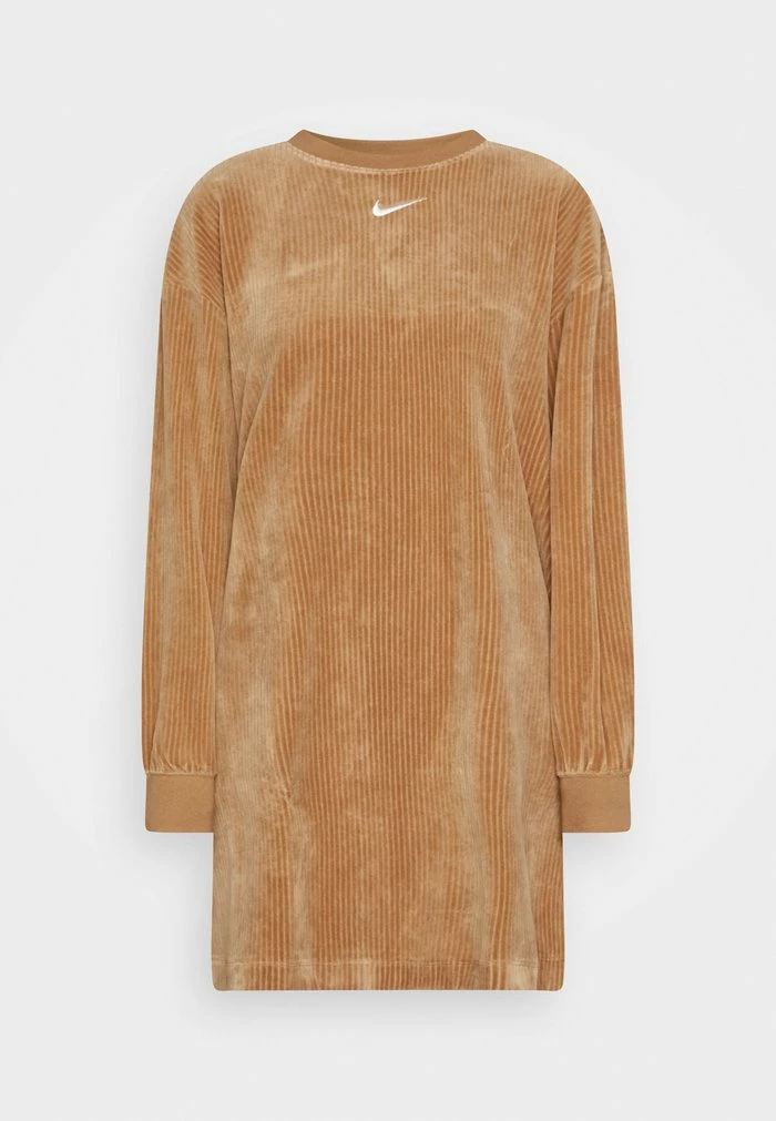 Nike Sportswear LONGSLEEVE DRESS - Day Dress - Driftwood/sail - Image 5
