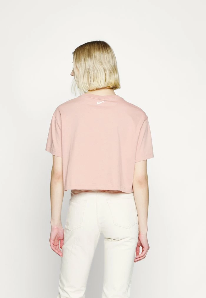 Nike Sportswear CROP TEE - Print T-shirt - Rose Whisper White - Image 5