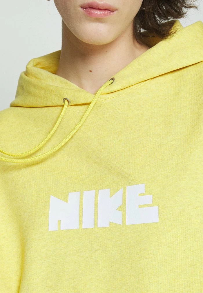 Nike Sportswear CIRCA HOODIE - Sweatshirt - Vivid Sulfur/white - Image 9