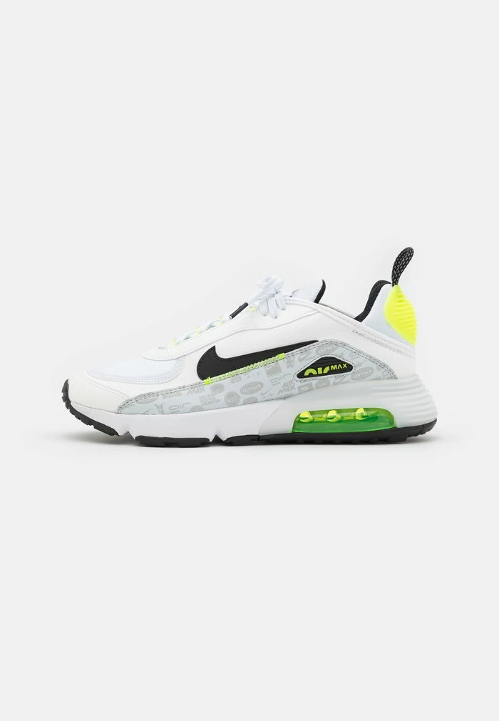 Nike Sportswear AIR MAX 2090 - Trainers - White/black/pure Platinum/volt